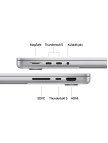 Apple MacBook Pro M4 Max 36GB 1TB SSD macOS 14" Taşınabilir Bilgisayar Gümüş MX2G3TU/A