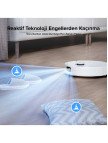 Roborock Q8 Max Pro Plus Akıllı Robot Süpürge Beyaz